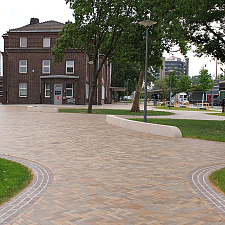 Vorplatz Bahnhof Neustadt in Bremen 