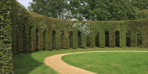 Gartenlabyrinth im Heinekens Park