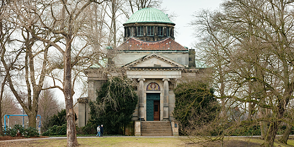 Bild von einer Friedhofskapelle