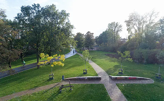 Parkanlage am Friesenwerder