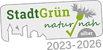 Logo Stadtgrün Naturnah, Silber