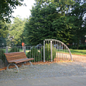 Parkbank im Böses Park